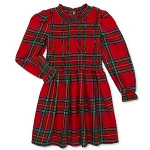 NWT Red plaid dress, sz 2T, cotton